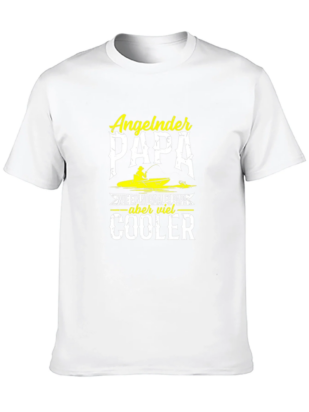 Angeln Papa Cooler Fishing Dad T-Shirt product image 12