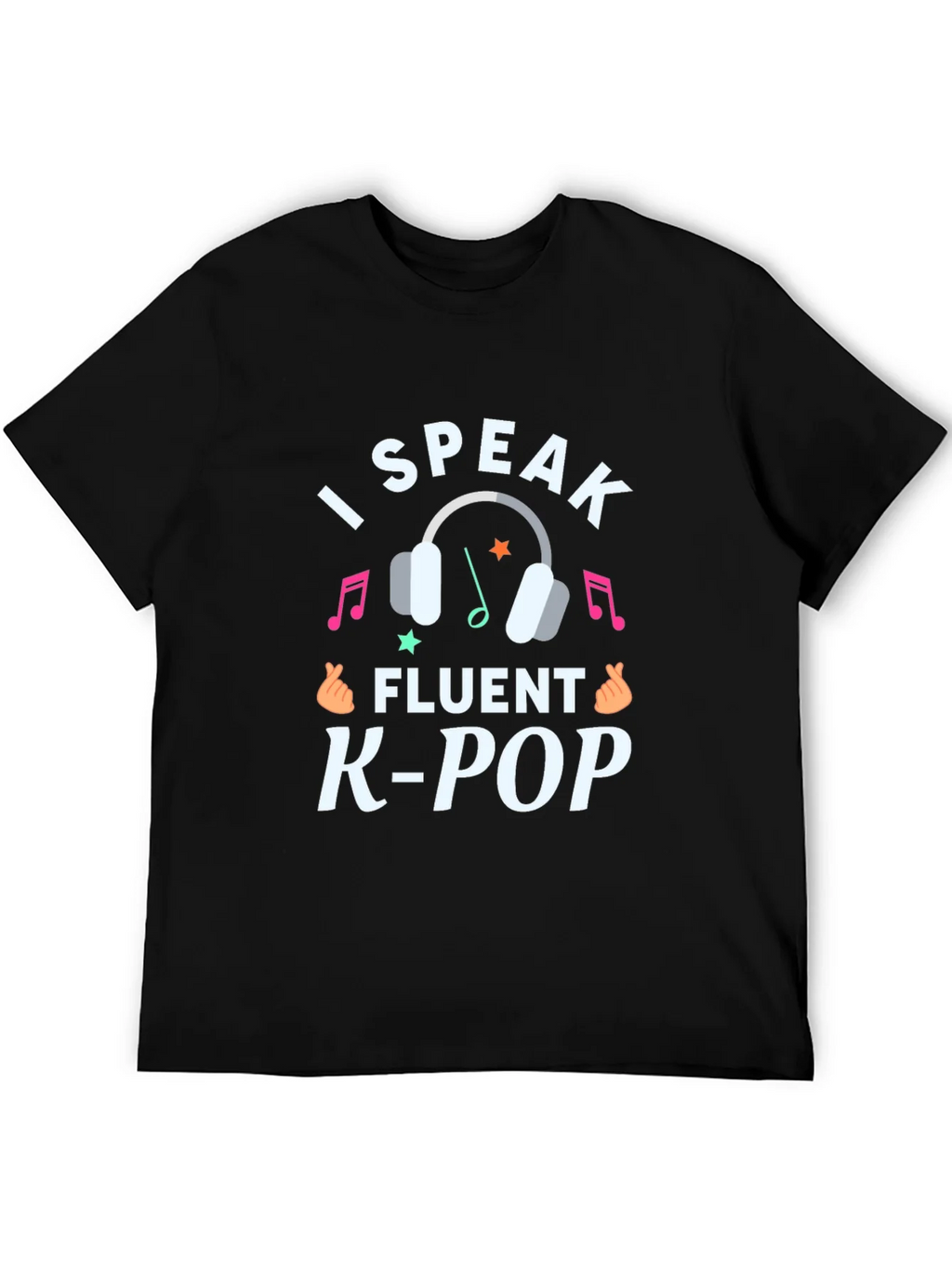 I Speak Fluent K-Pop Graphic Tee product image 8