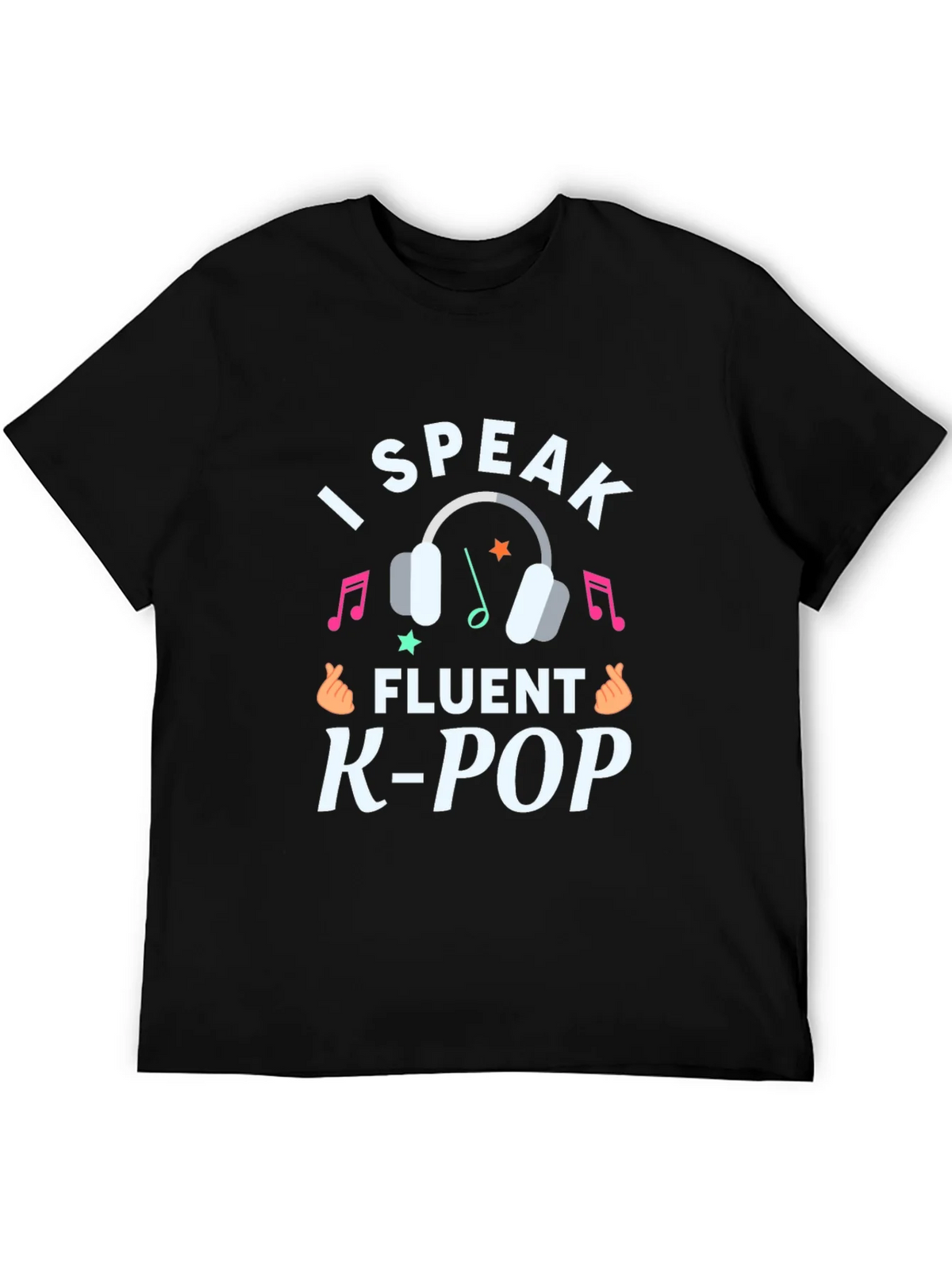 I Speak Fluent K-Pop Graphic Tee product image 8