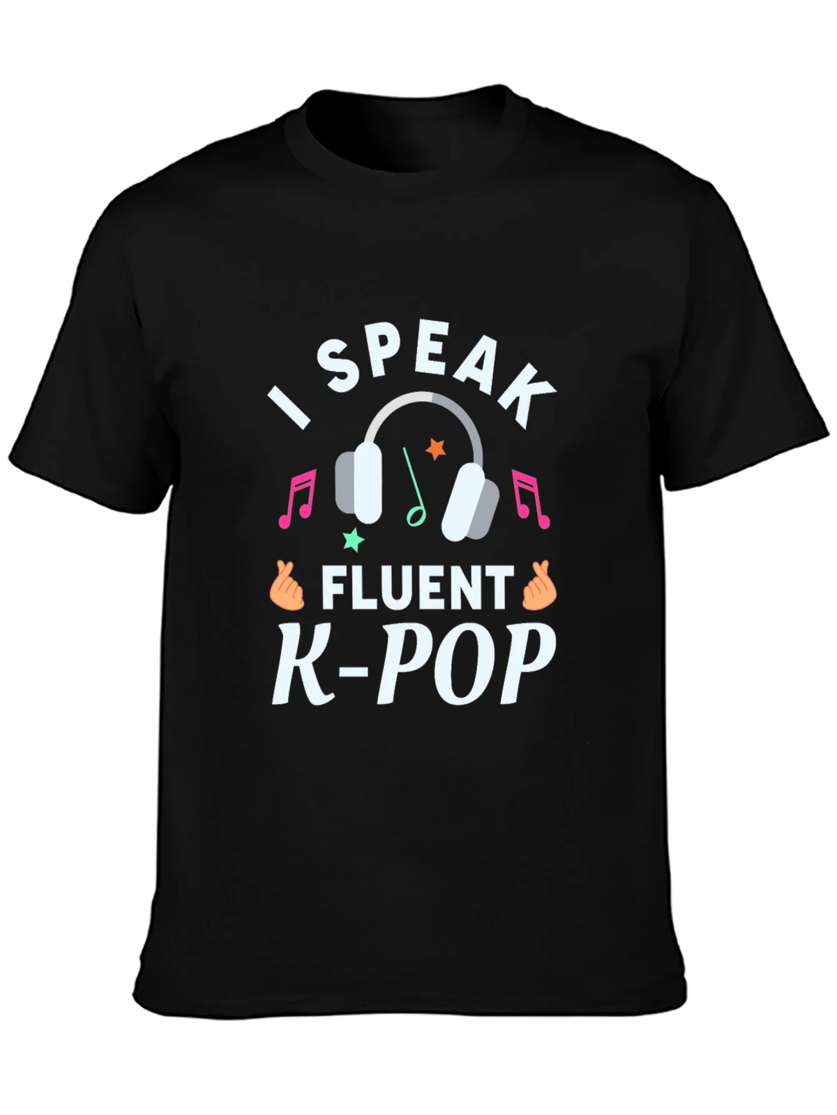 I Speak Fluent K-Pop Graphic Tee product image 6