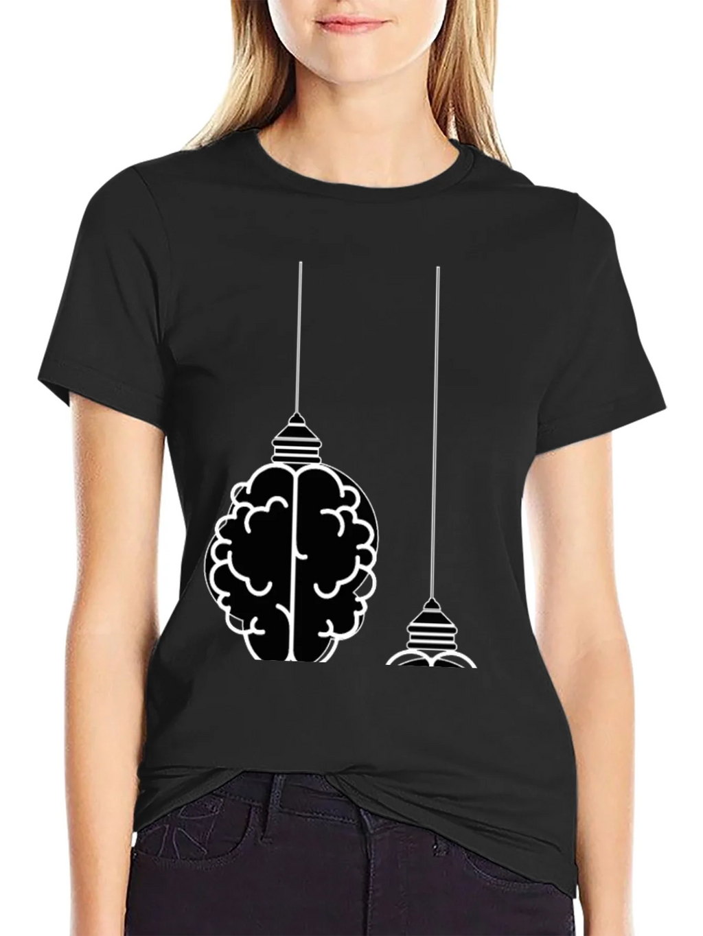 Brainstorm T-Shirt: Smart & Stylish Black Tee product image 5