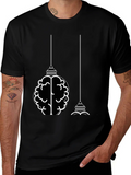 Brainstorm T-Shirt: Smart & Stylish Black Tee product image 1
