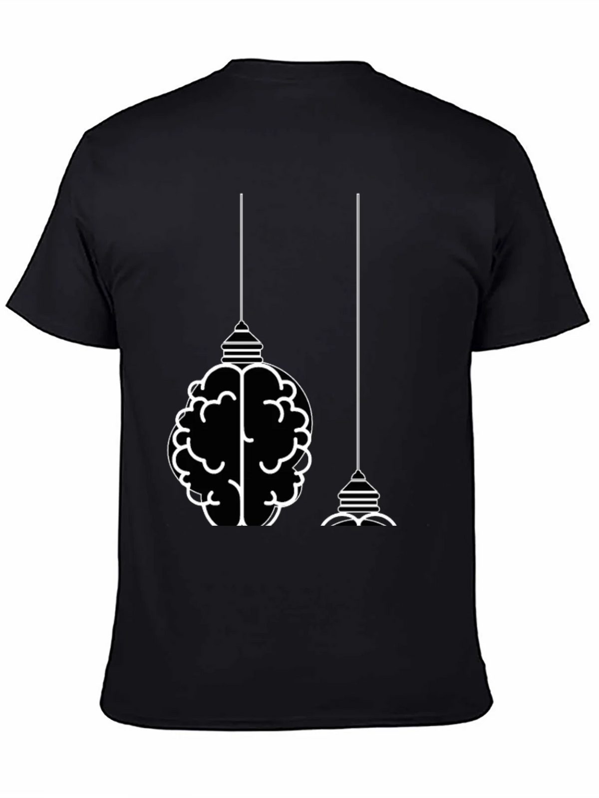 Brainstorm T-Shirt: Smart & Stylish Black Tee product image 7