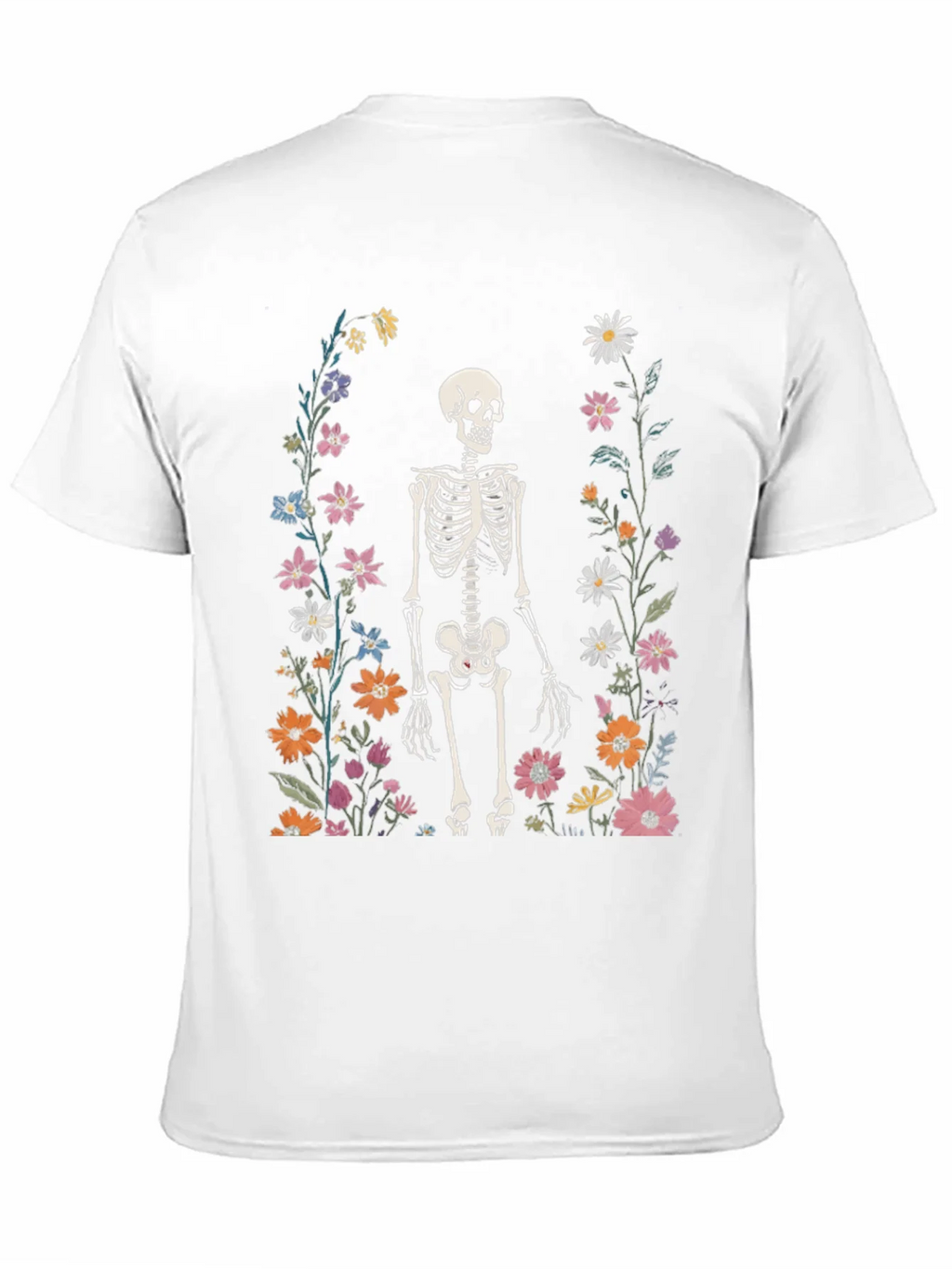 Floral Skeleton Graphic Tee - Mens product image 2