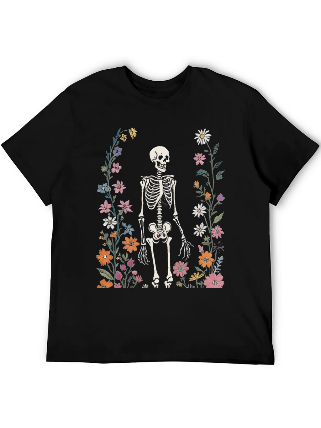 Floral Skeleton Graphic Tee - Mens product image 8