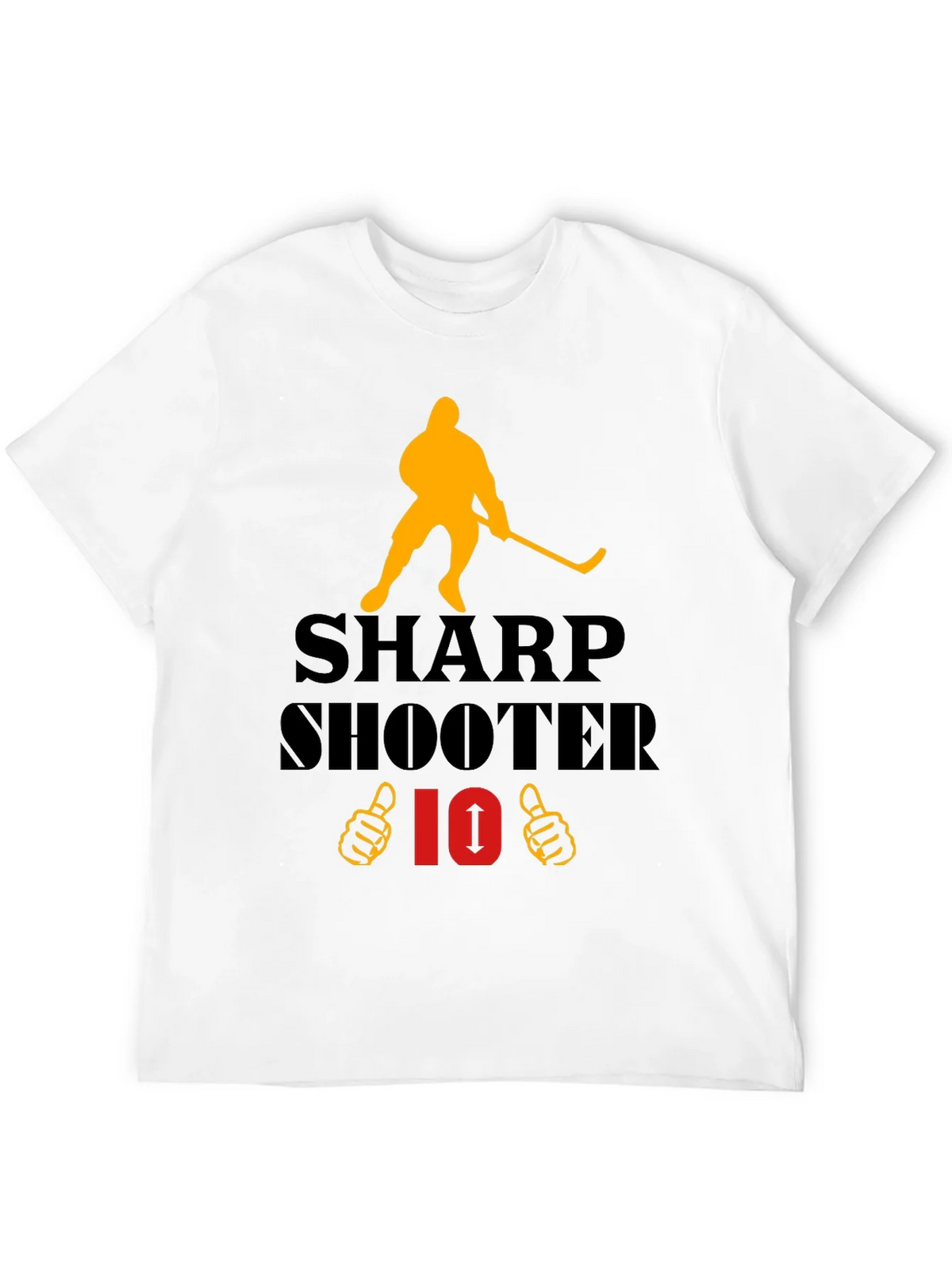 Sharp Shooter Hockey T-Shirt - Black product image 2