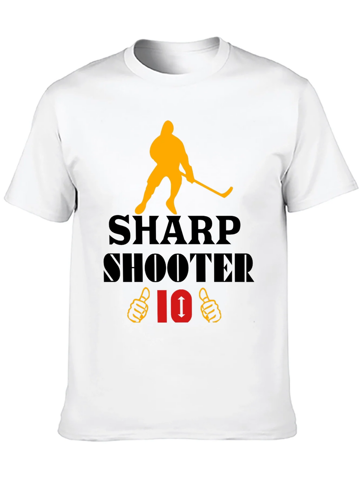 Sharp Shooter Hockey T-Shirt - Black product image 3