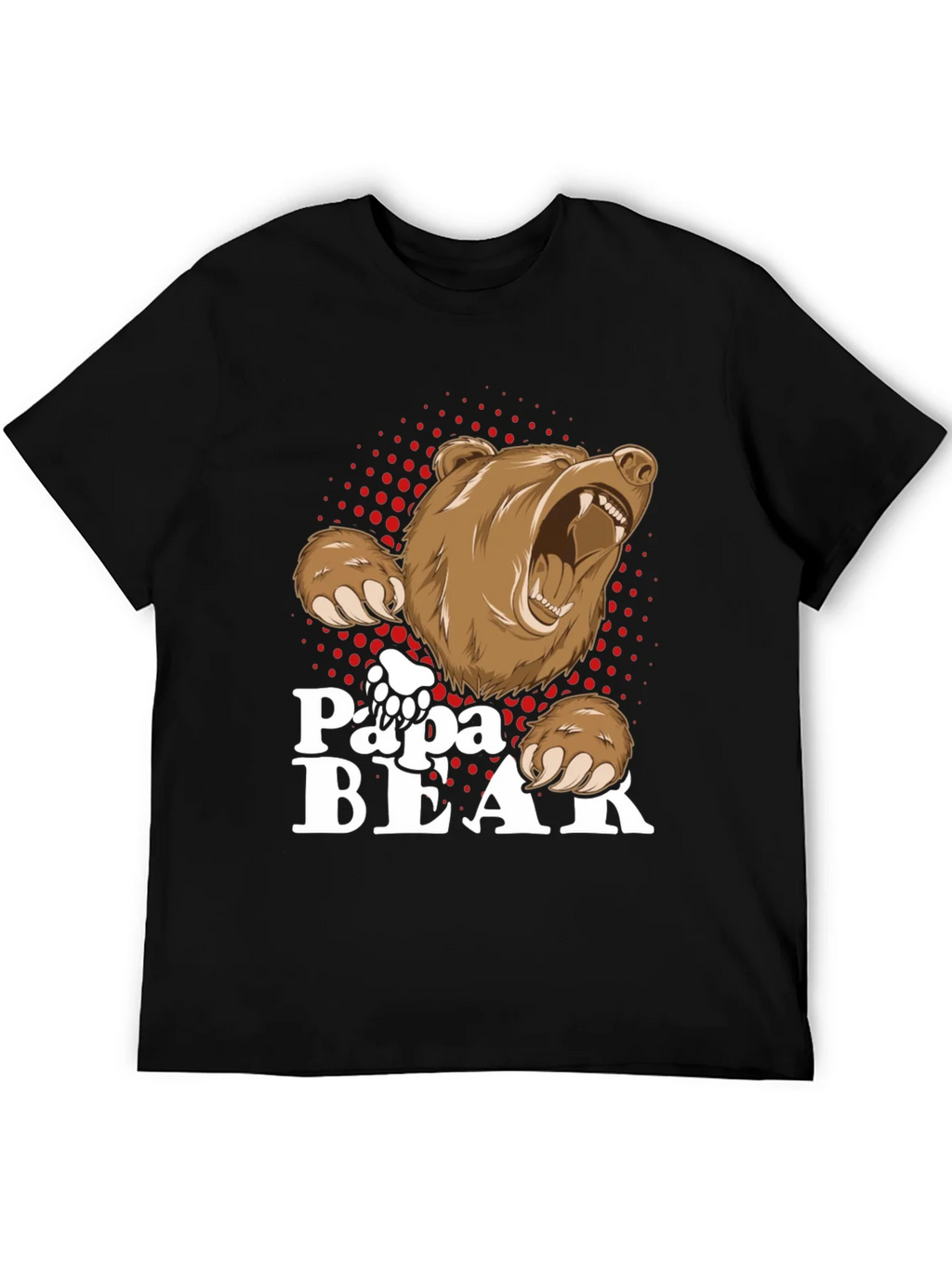 Papa Bear T-Shirt - Cool Dad Design product image 2