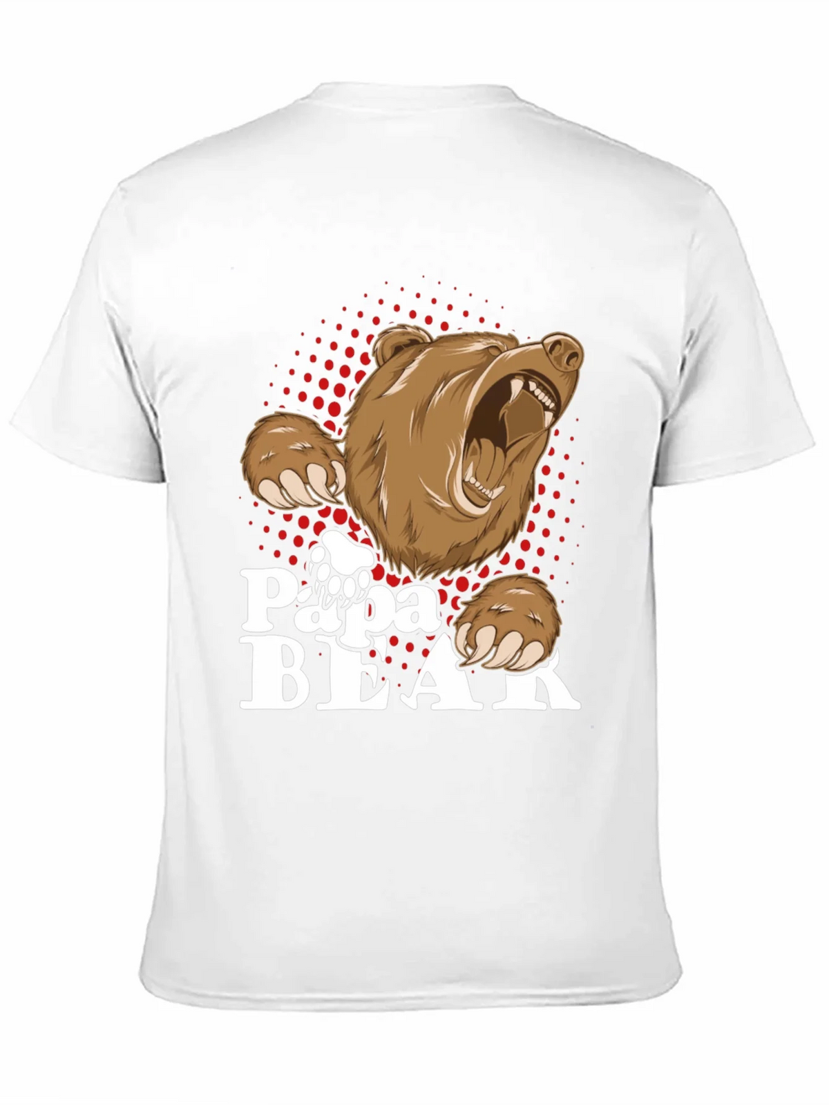 Papa Bear T-Shirt - Cool Dad Design product image 1