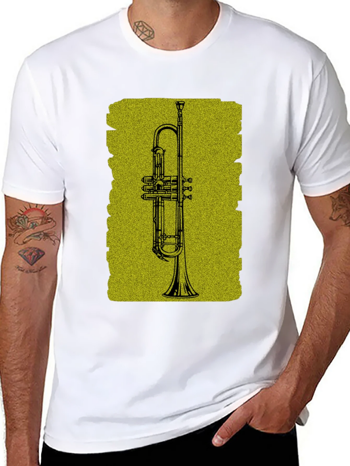 Trumpet Graphic T-Shirt - Musician Tee product image 10