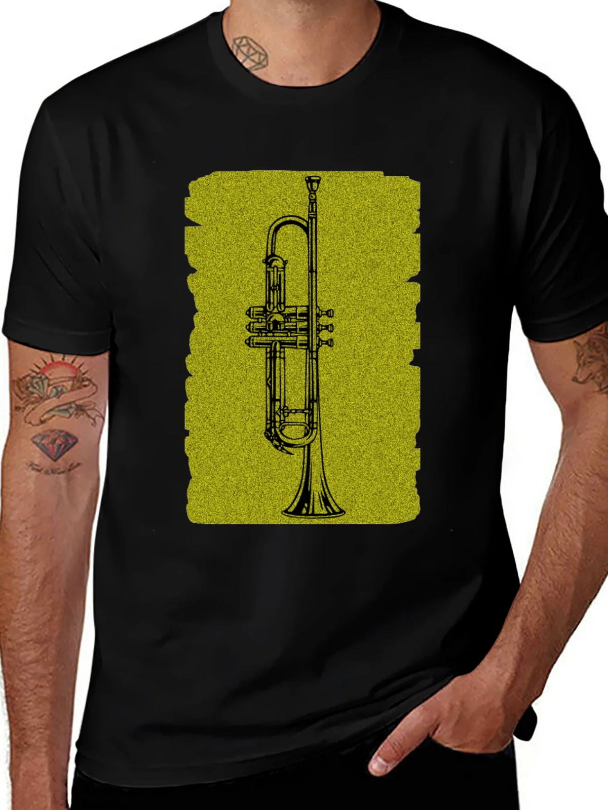 Trumpet Graphic T-Shirt - Musician Tee product image 1