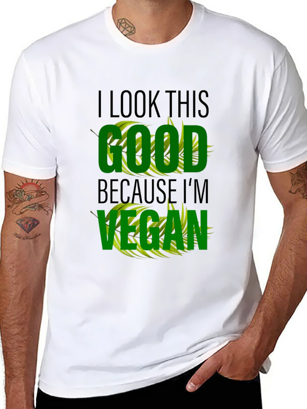 Vegan Lifestyle T-Shirt - I Look This Good product image 9