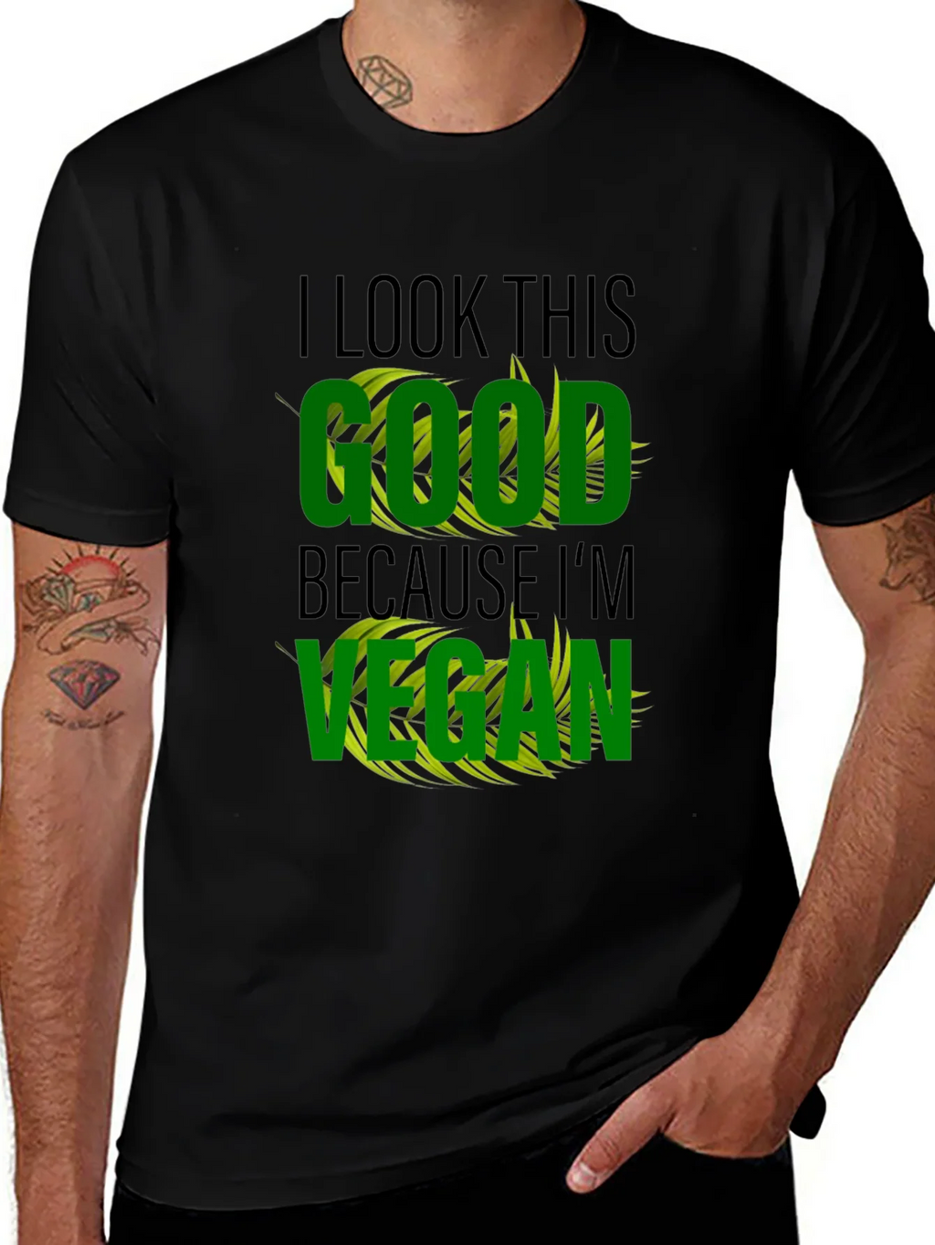 Vegan Lifestyle T-Shirt - I Look This Good product image 1