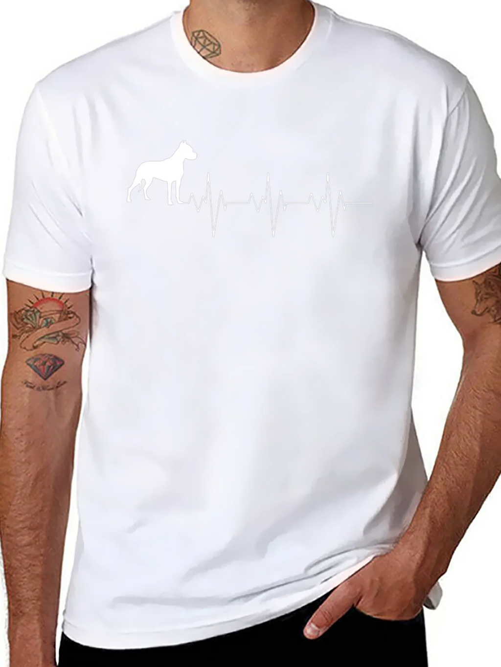 Dog Breed Heartbeat T-Shirt product image 10