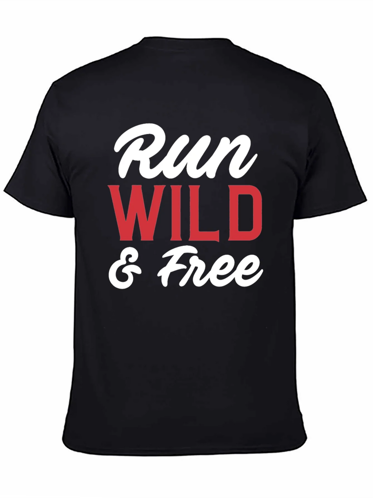 Run Wild & Free Graphic T-Shirt - Black product image 7