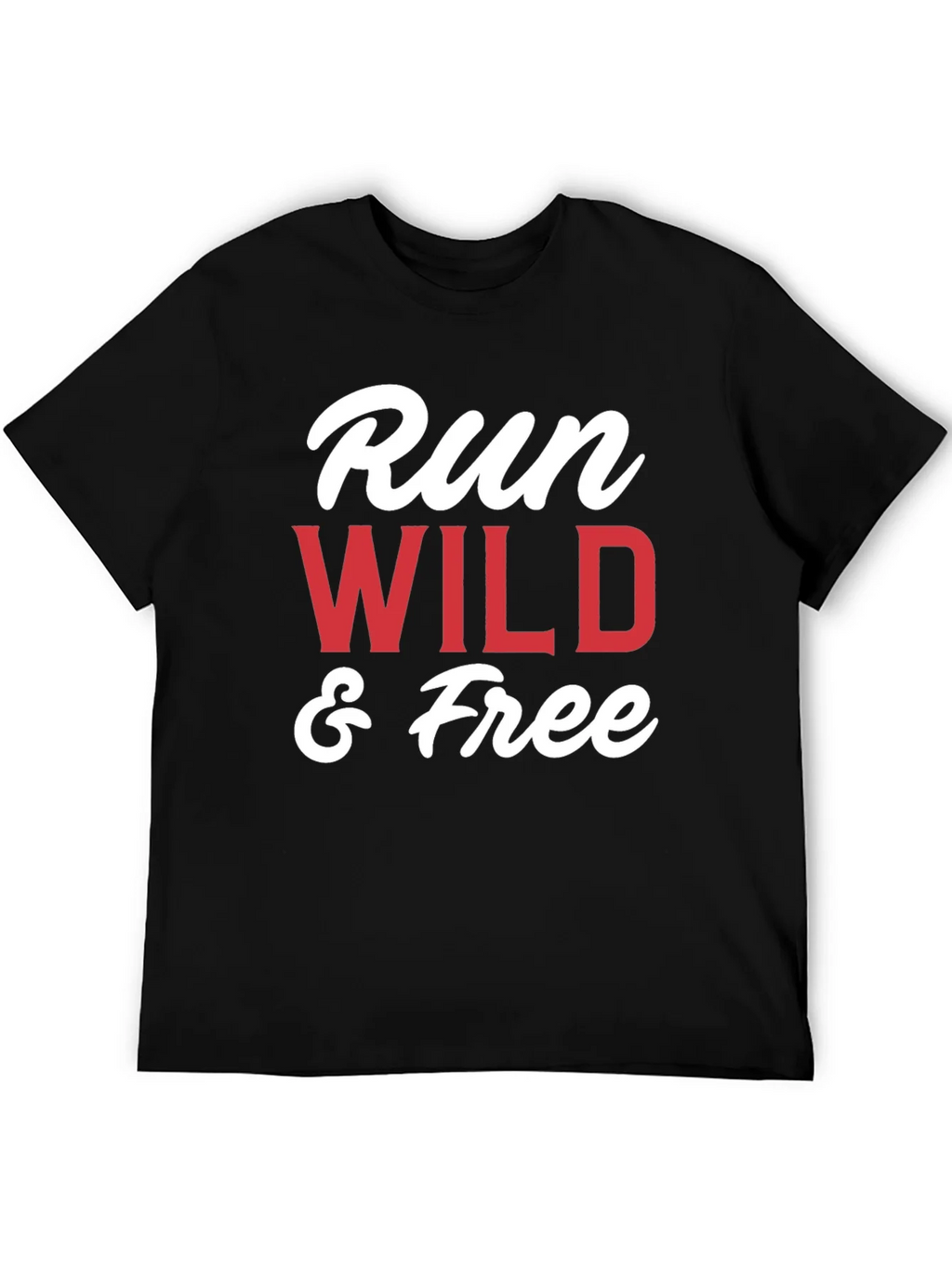 Run Wild & Free Graphic T-Shirt - Black product image 8