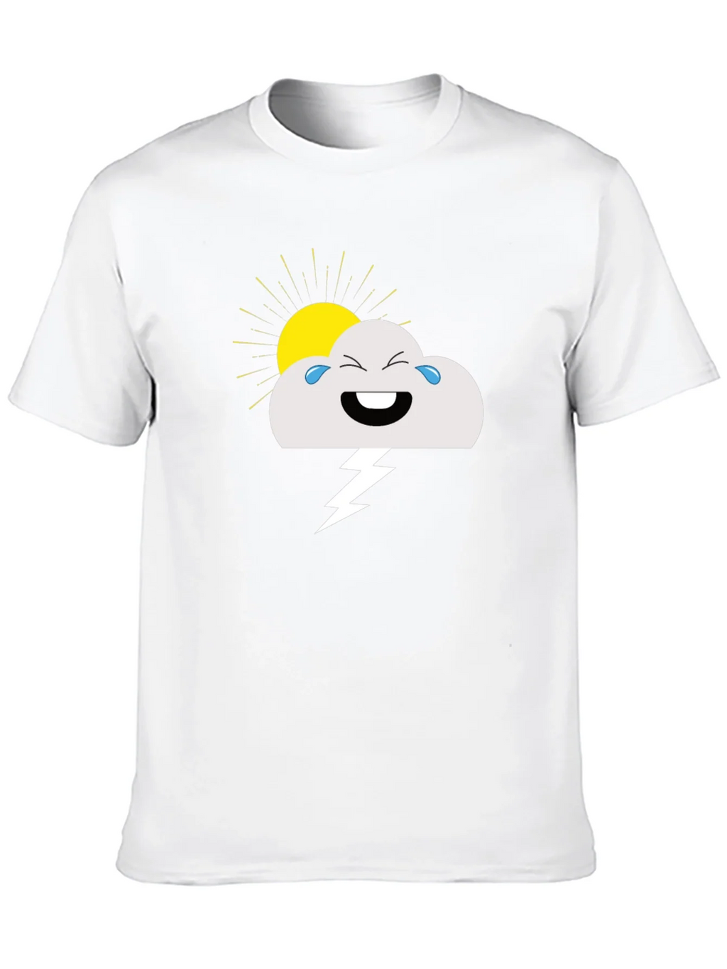 Funny Weather Cloud T-Shirt product image 3