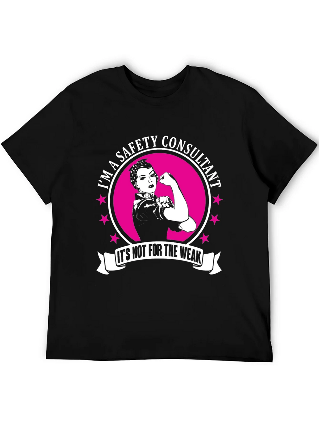 Safety Consultant T-Shirt - Strong Woman Graphic product image 2