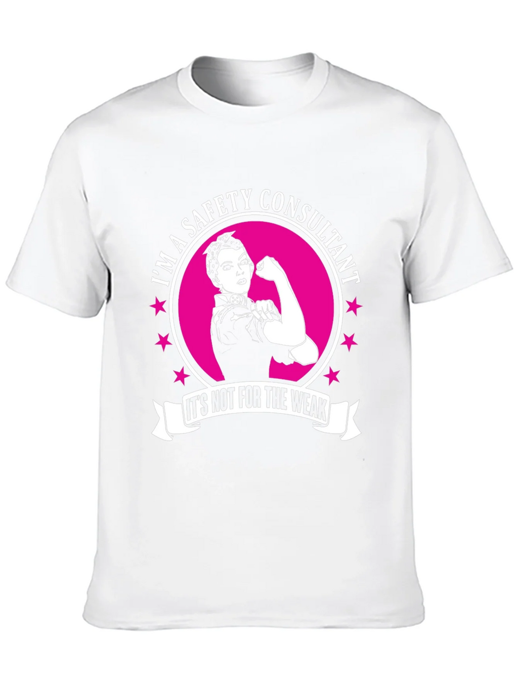 Safety Consultant T-Shirt - Strong Woman Graphic product image 4