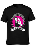 Safety Consultant T-Shirt - Strong Woman Graphic product image 1