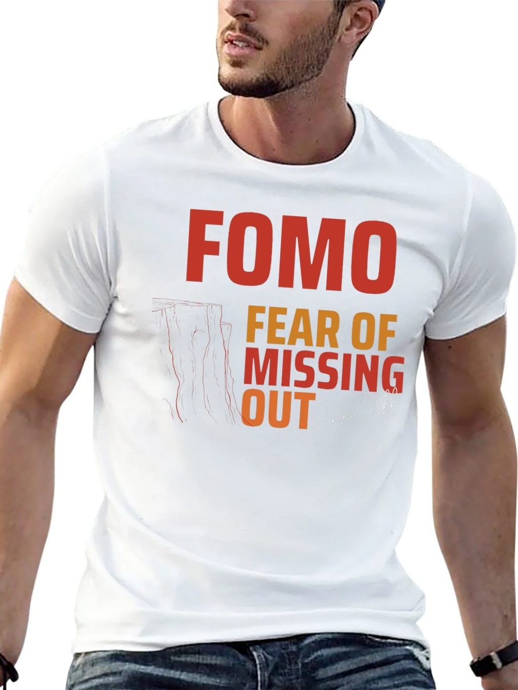 FOMO Fear of Missing Out Graphic T-Shirt product image 4