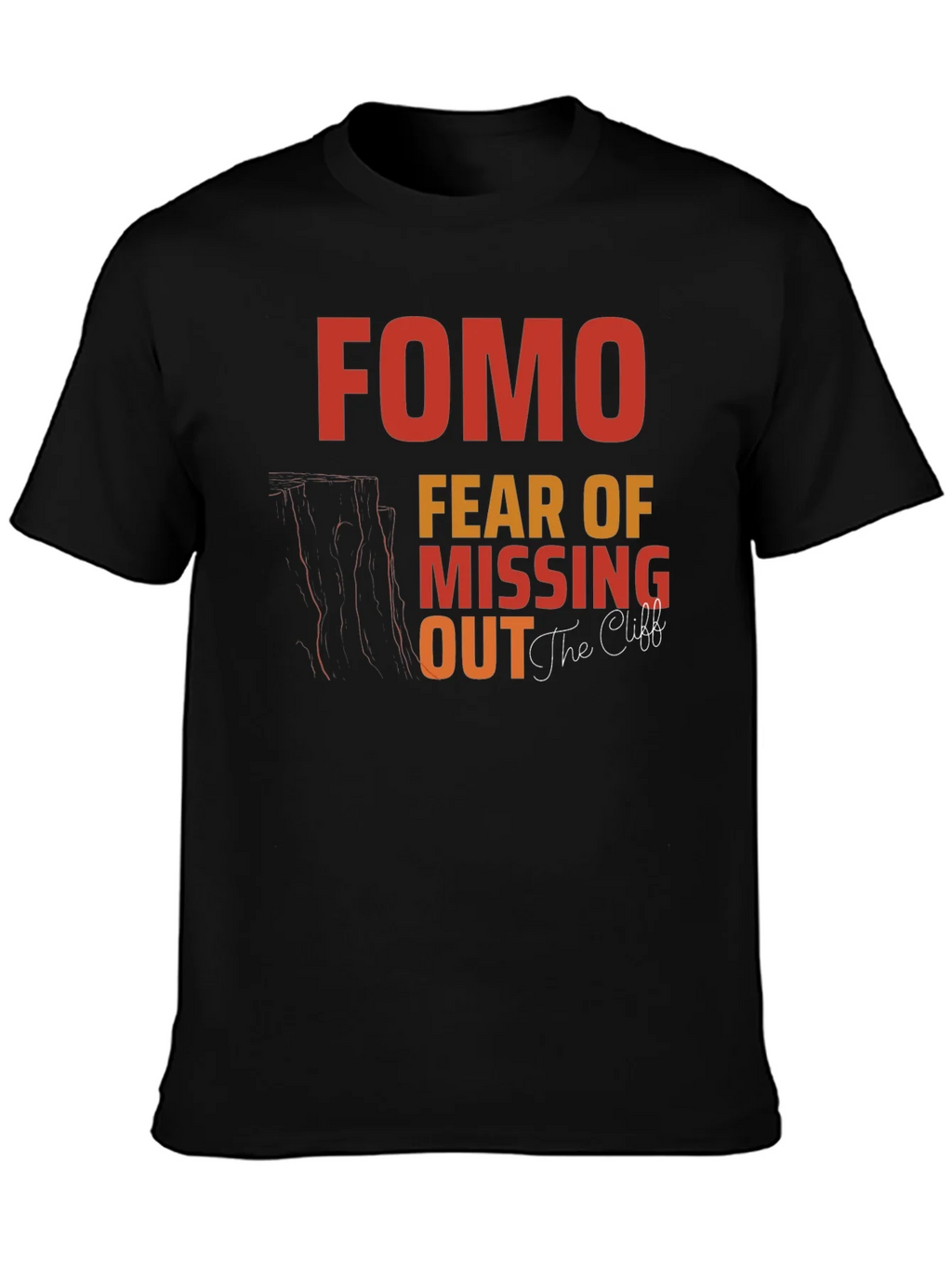 FOMO Fear of Missing Out Graphic T-Shirt product image 6