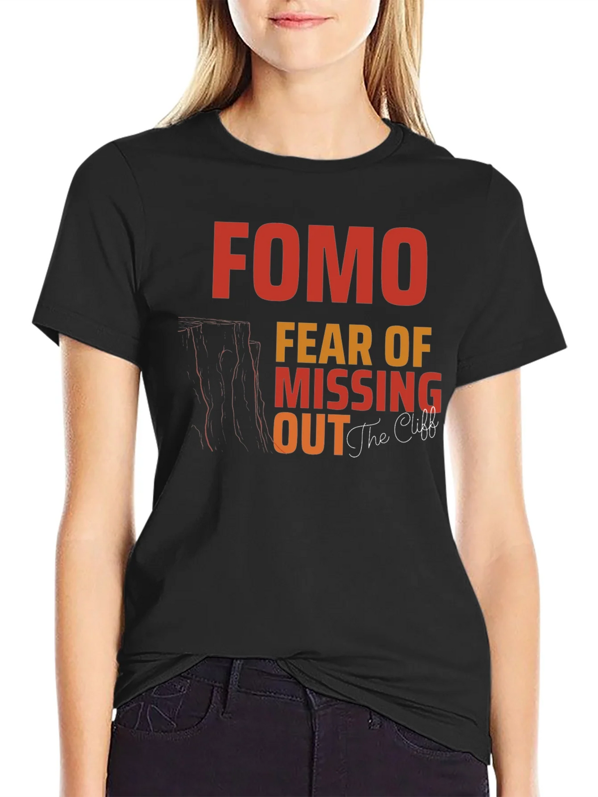 FOMO Fear of Missing Out Graphic T-Shirt product image 5