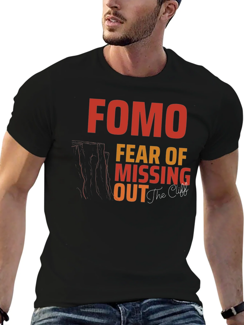 FOMO Fear of Missing Out Graphic T-Shirt product image 9