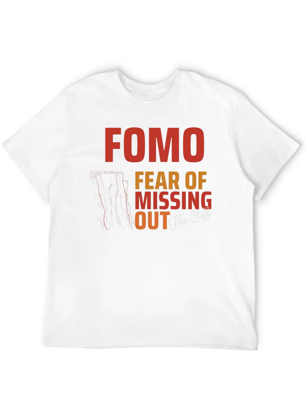 FOMO Fear of Missing Out Graphic T-Shirt product image 3