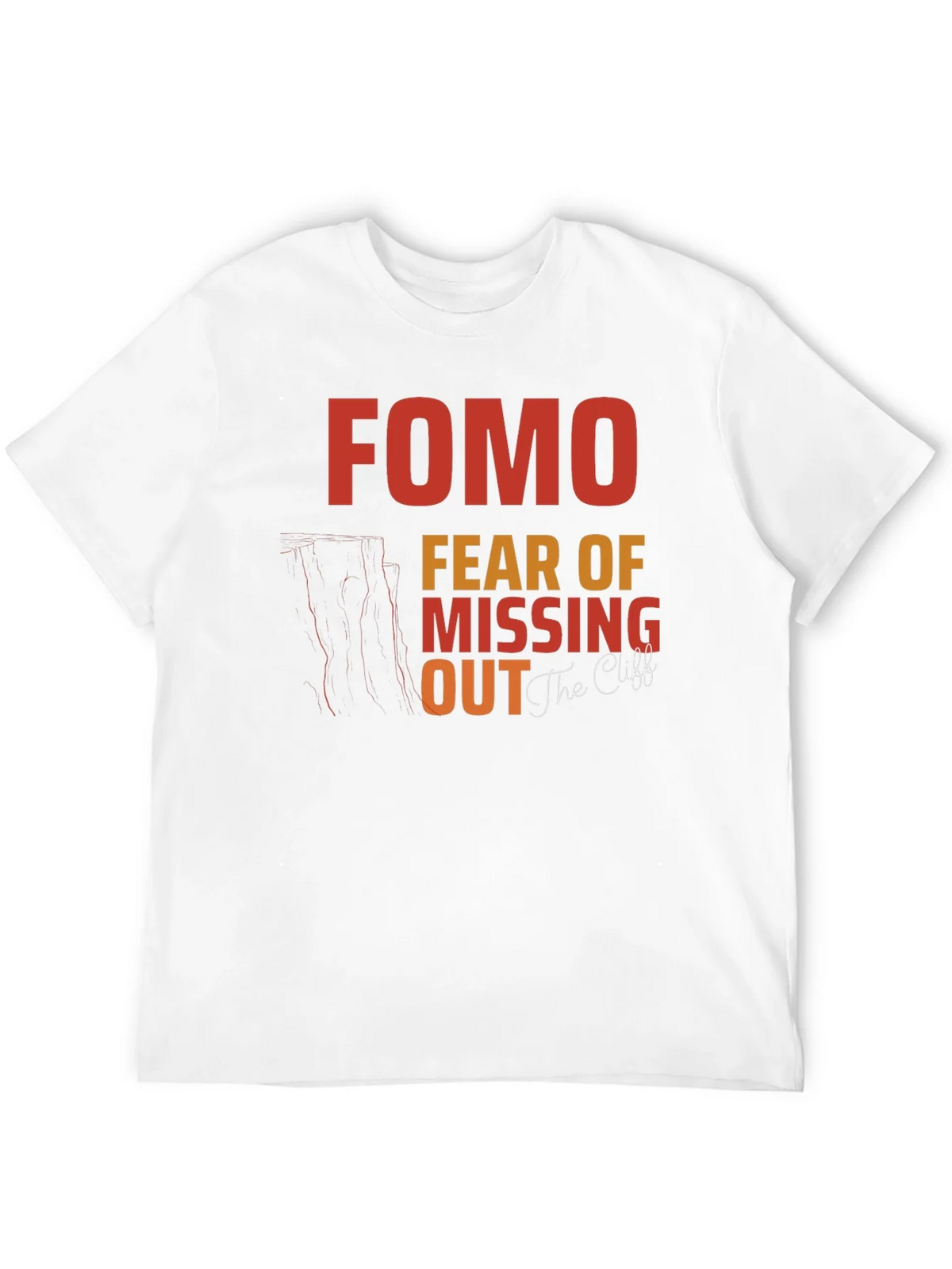 FOMO Fear of Missing Out Graphic T-Shirt product image 3