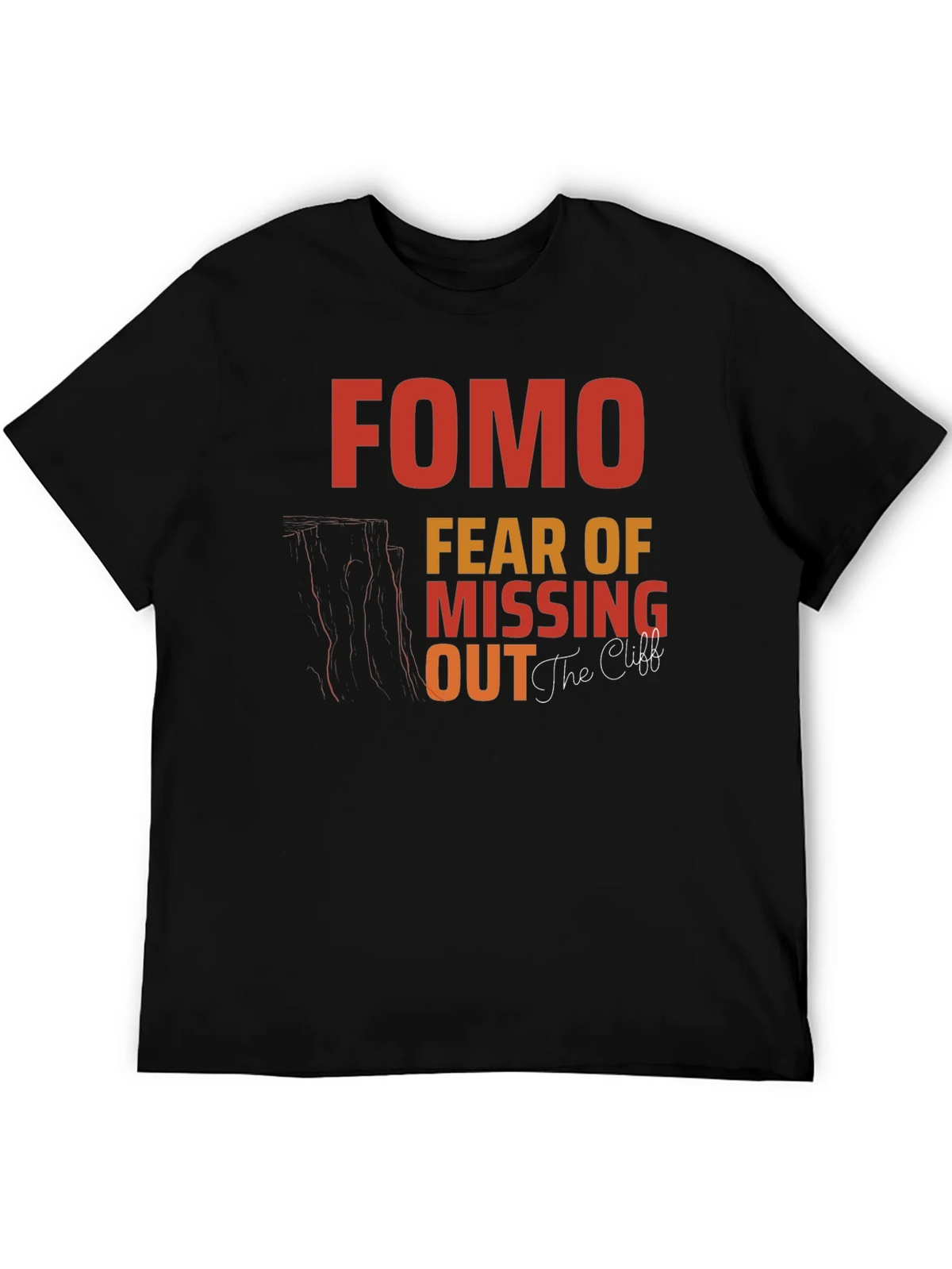 FOMO Fear of Missing Out Graphic T-Shirt product image 8