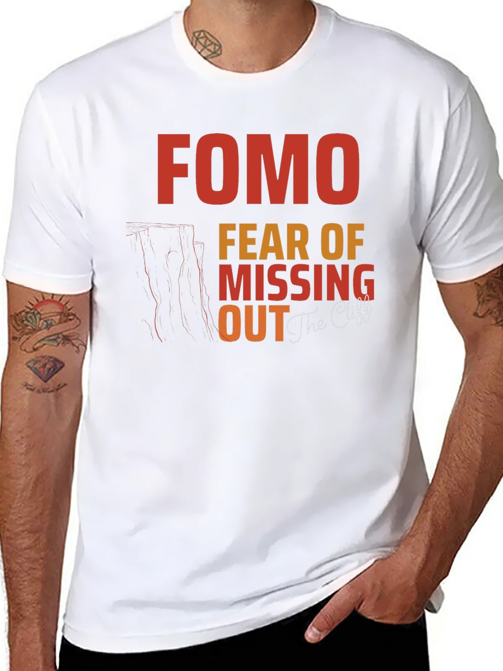 FOMO Fear of Missing Out Graphic T-Shirt product image 10