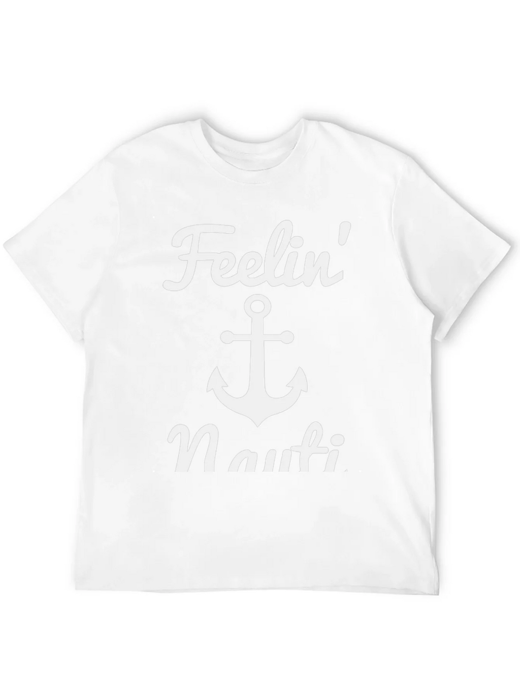 Feelin Nauti Anchor T-Shirt - Black Casual Tee product image 3