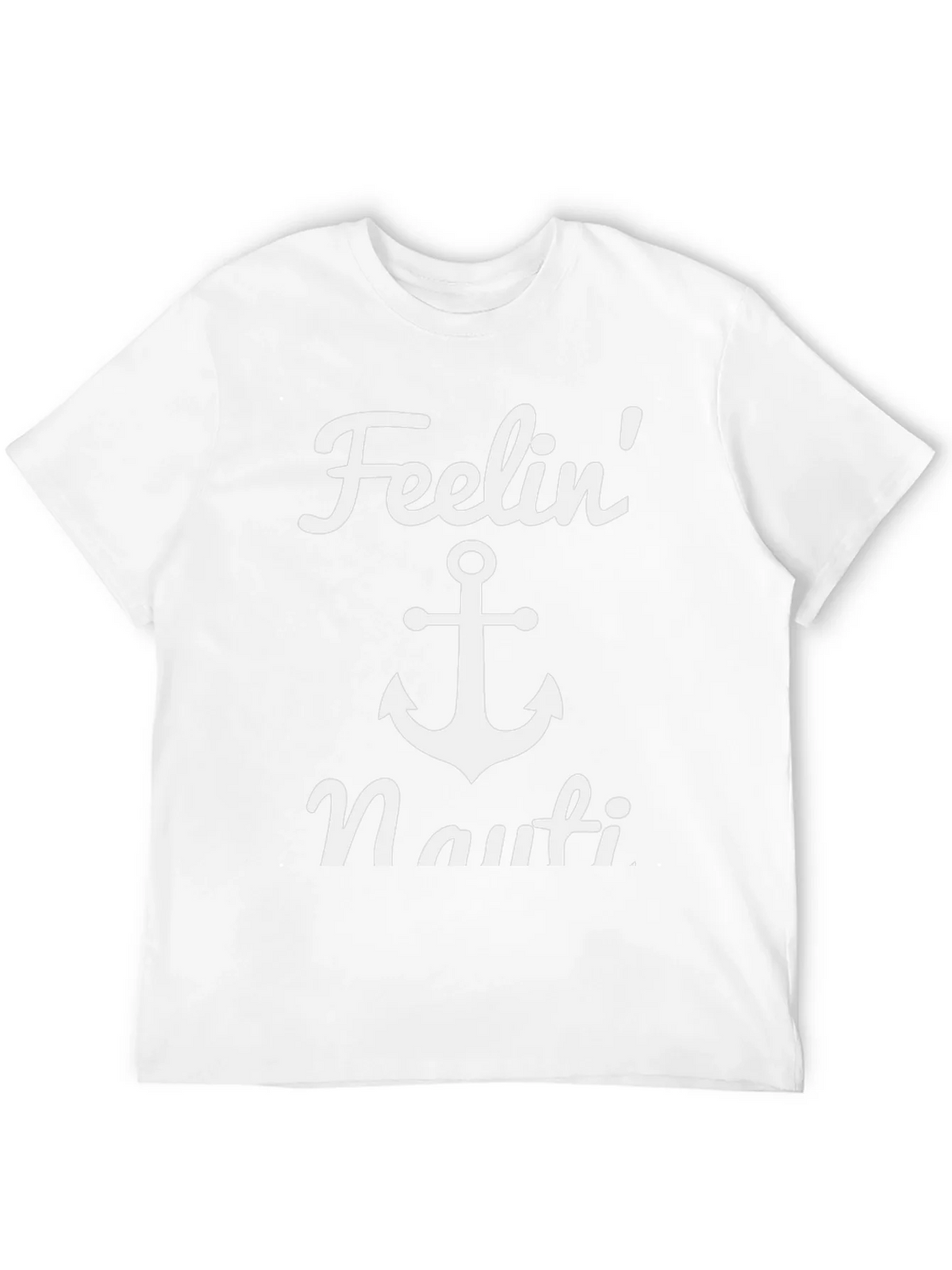 Feelin Nauti Anchor T-Shirt - Black Casual Tee product image 3
