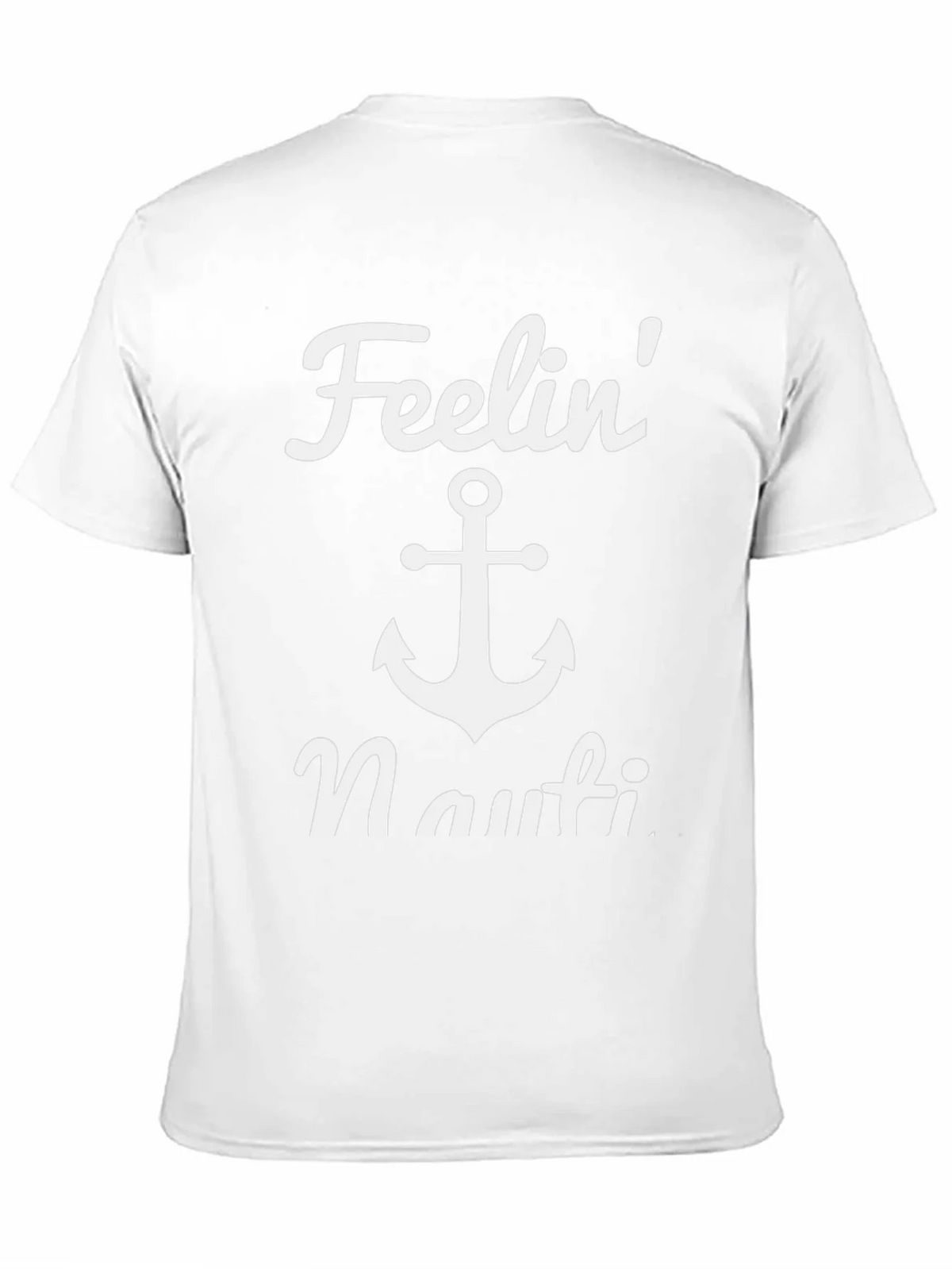 Feelin Nauti Anchor T-Shirt - Black Casual Tee product image 2