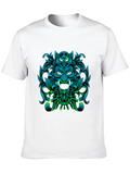 Neon Oni Mask Graphic Tee product image 1