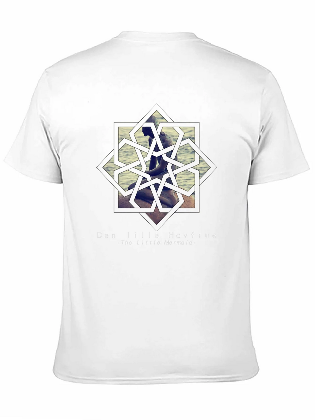 Little Mermaid Graphic Tee - Black Unisex T-Shirt product image 2