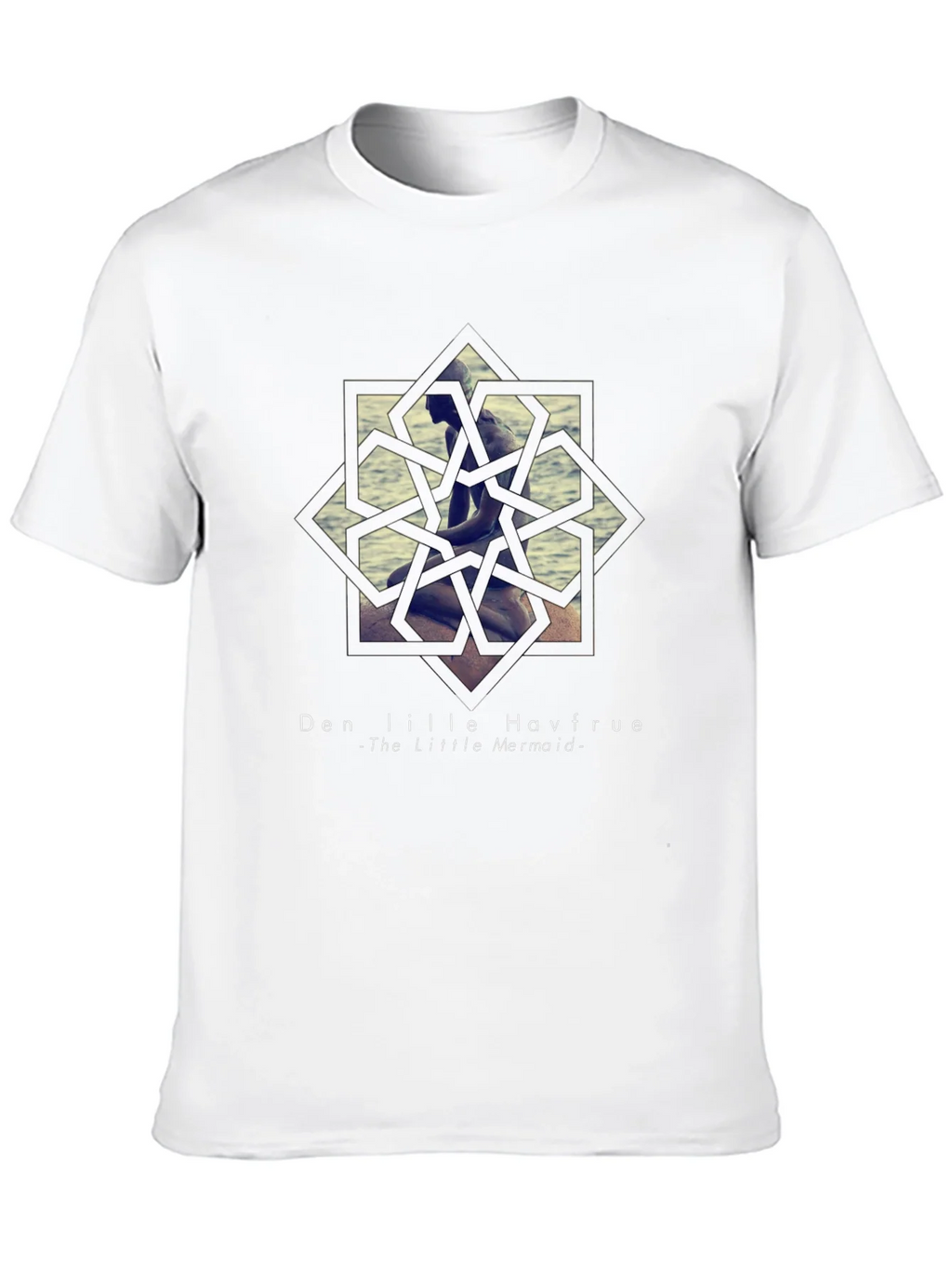 Little Mermaid Graphic Tee - Black Unisex T-Shirt product image 12