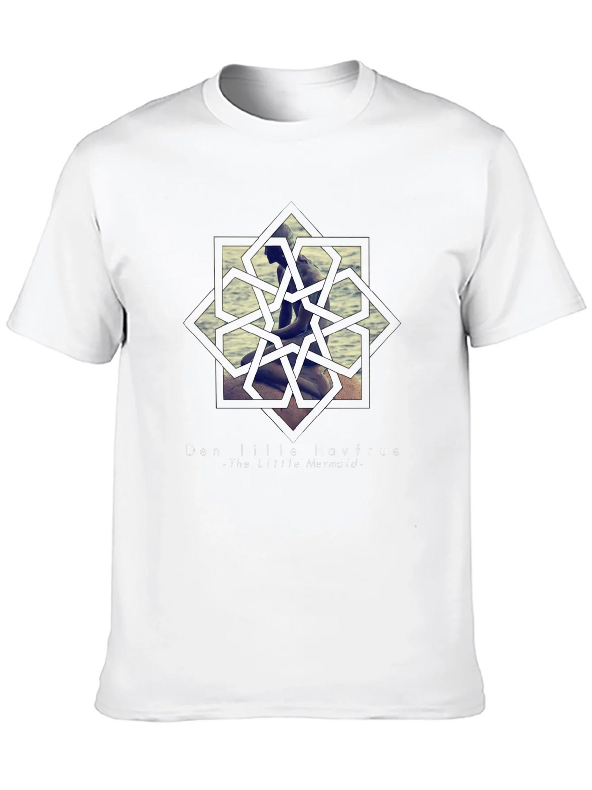 Little Mermaid Graphic Tee - Black Unisex T-Shirt product image 12