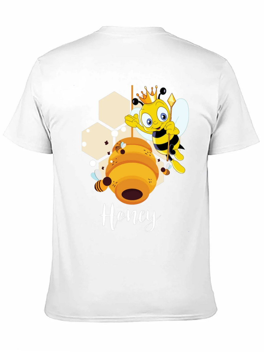 Honey Bee Cartoon Graphic T-Shirt product image 2