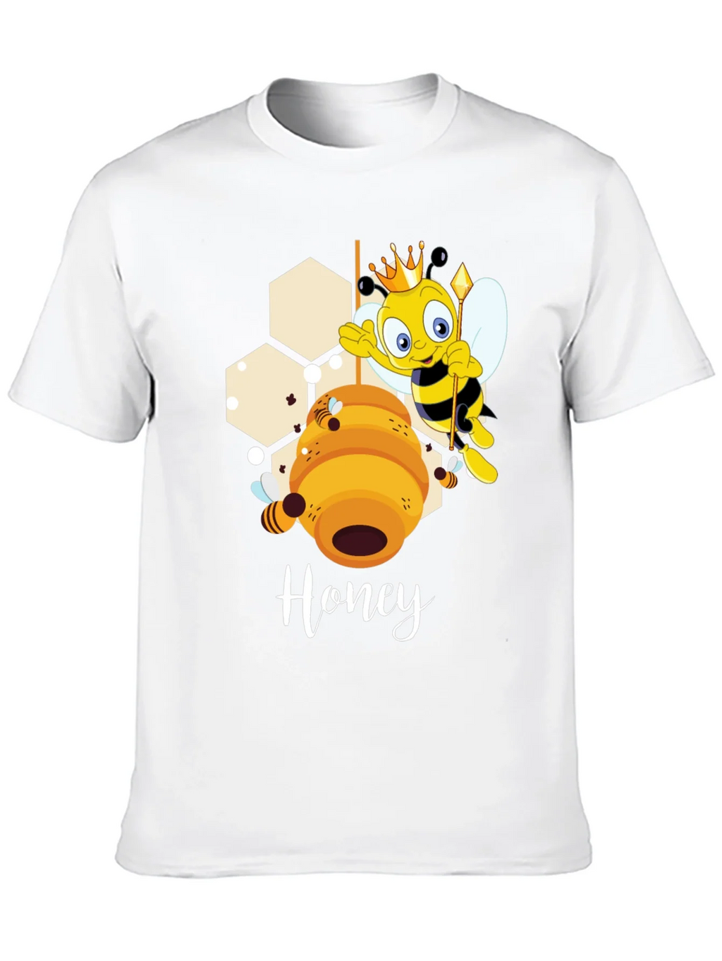 Honey Bee Cartoon Graphic T-Shirt product image 12