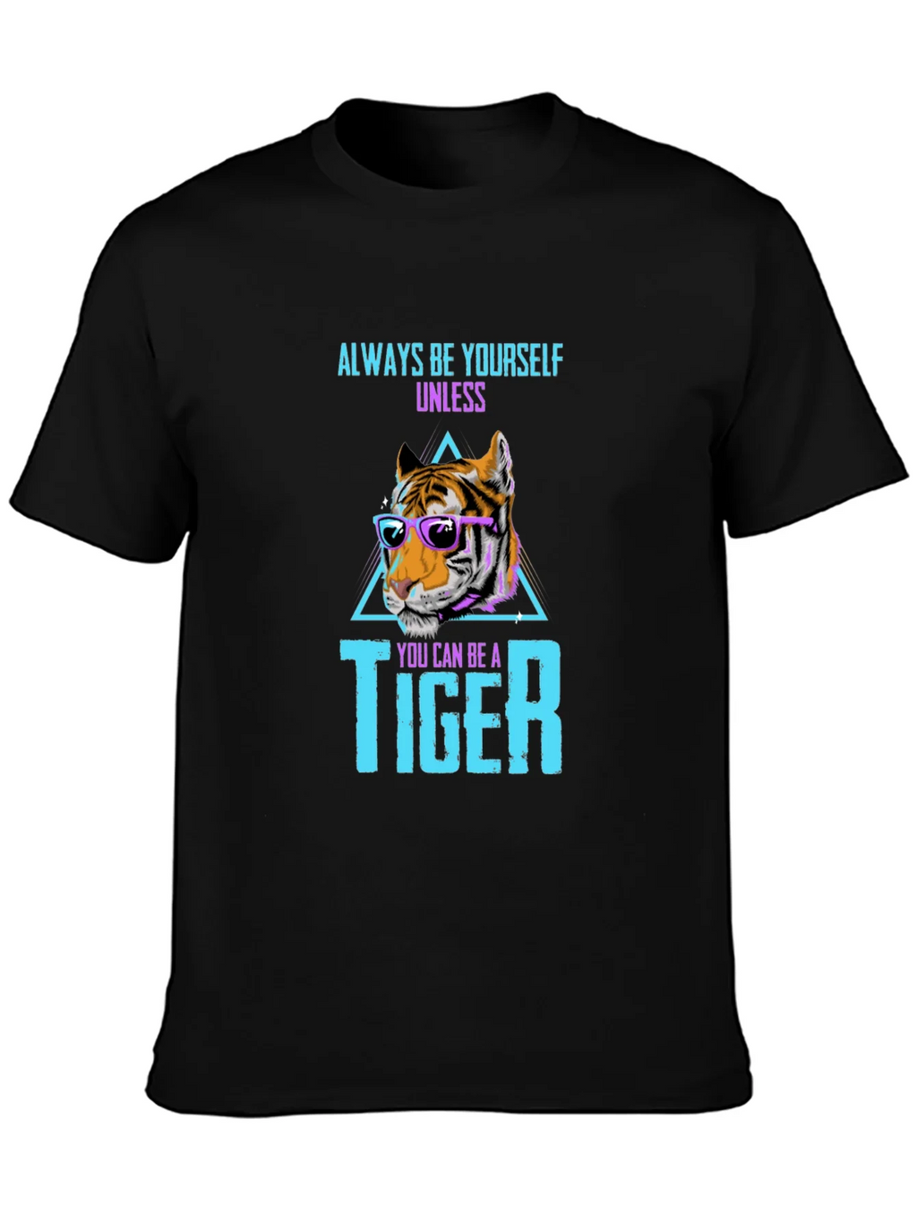Always Be Yourself Tiger Graphic Tee product image 1