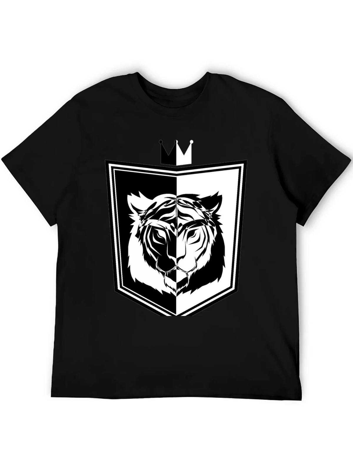 Tiger Shield Graphic Tee - Black product image 8