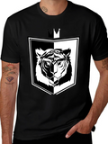 Tiger Shield Graphic Tee - Black product image 1