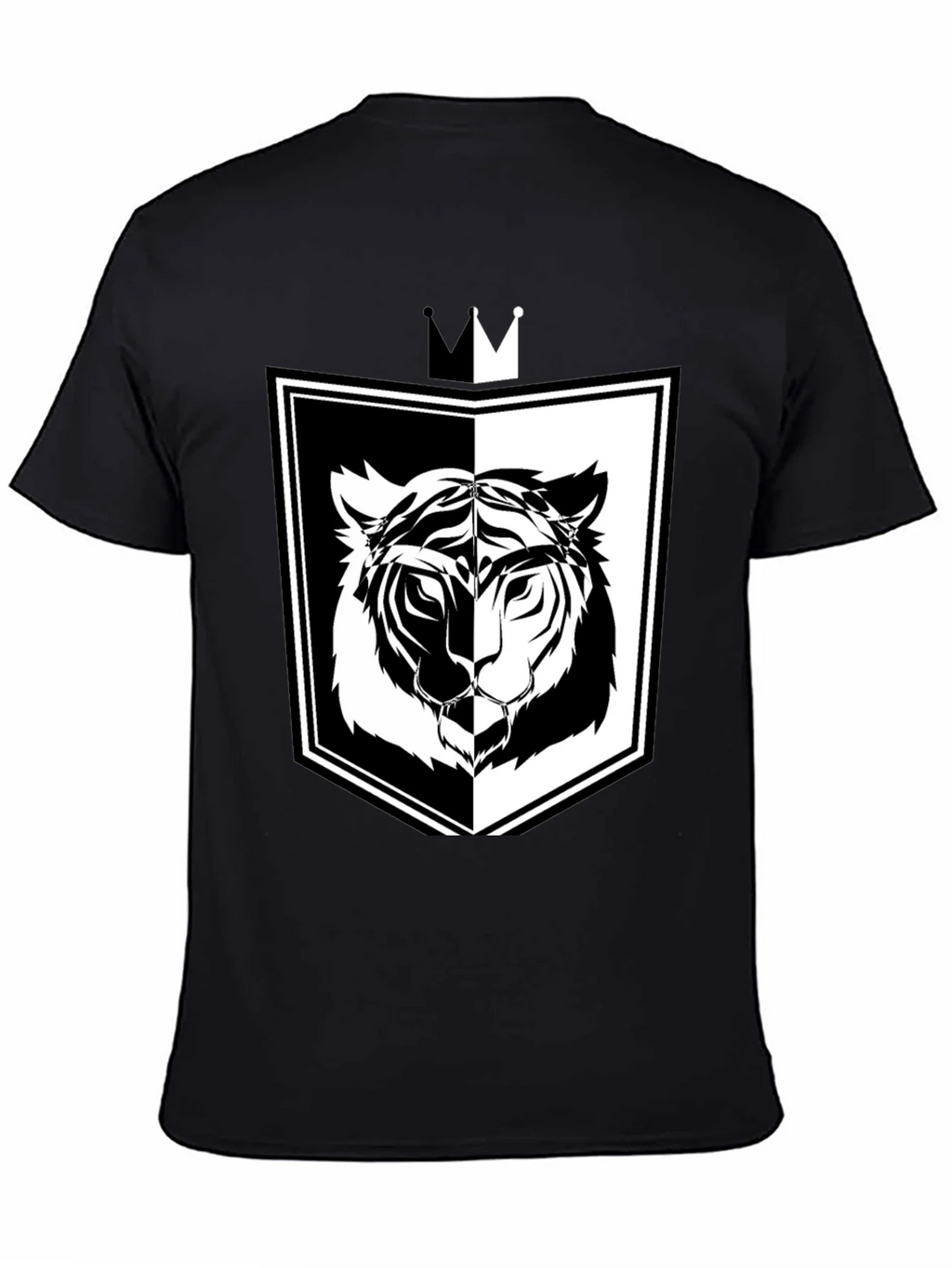 Tiger Shield Graphic Tee - Black product image 7