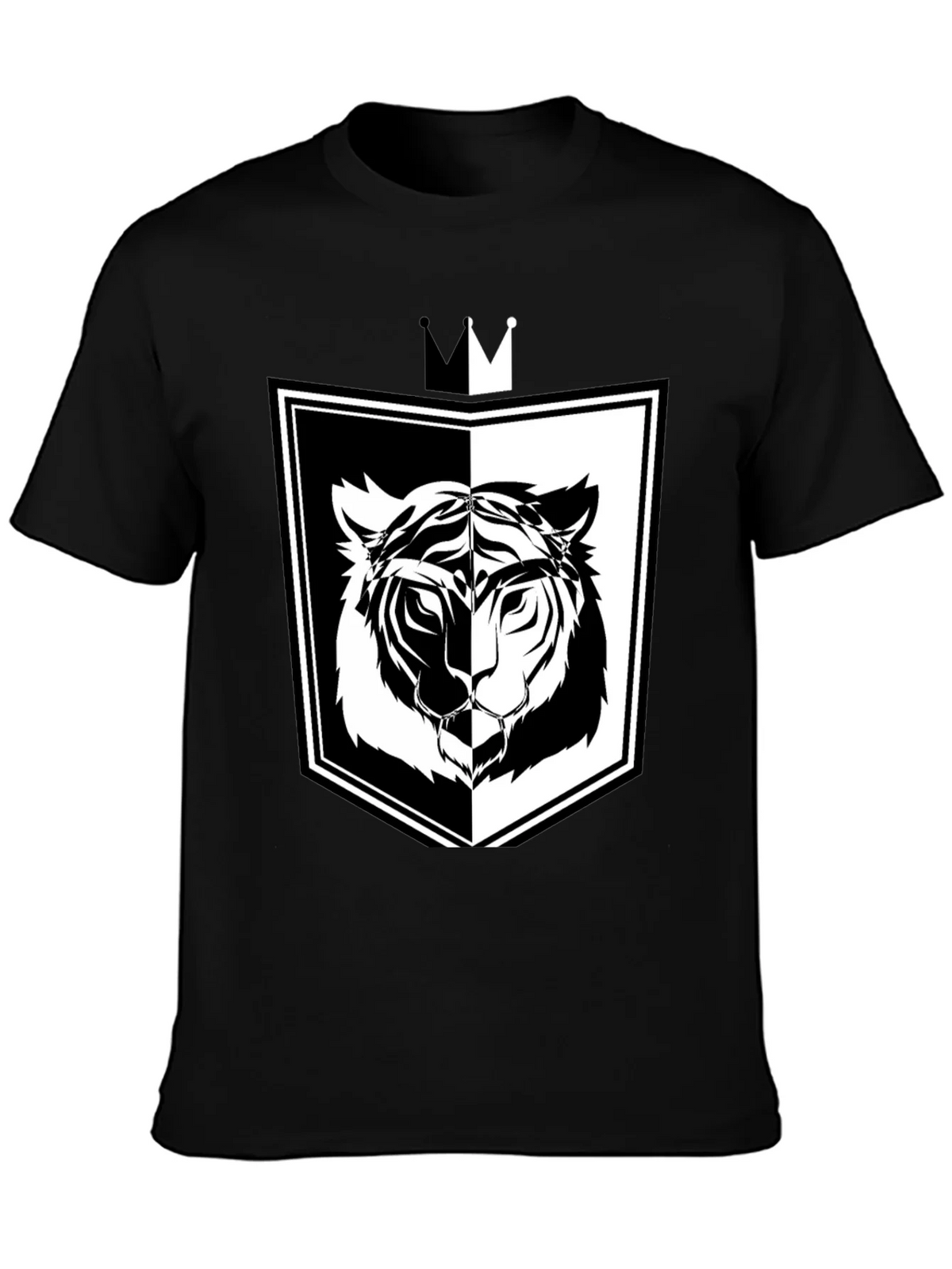 Tiger Shield Graphic Tee - Black product image 6