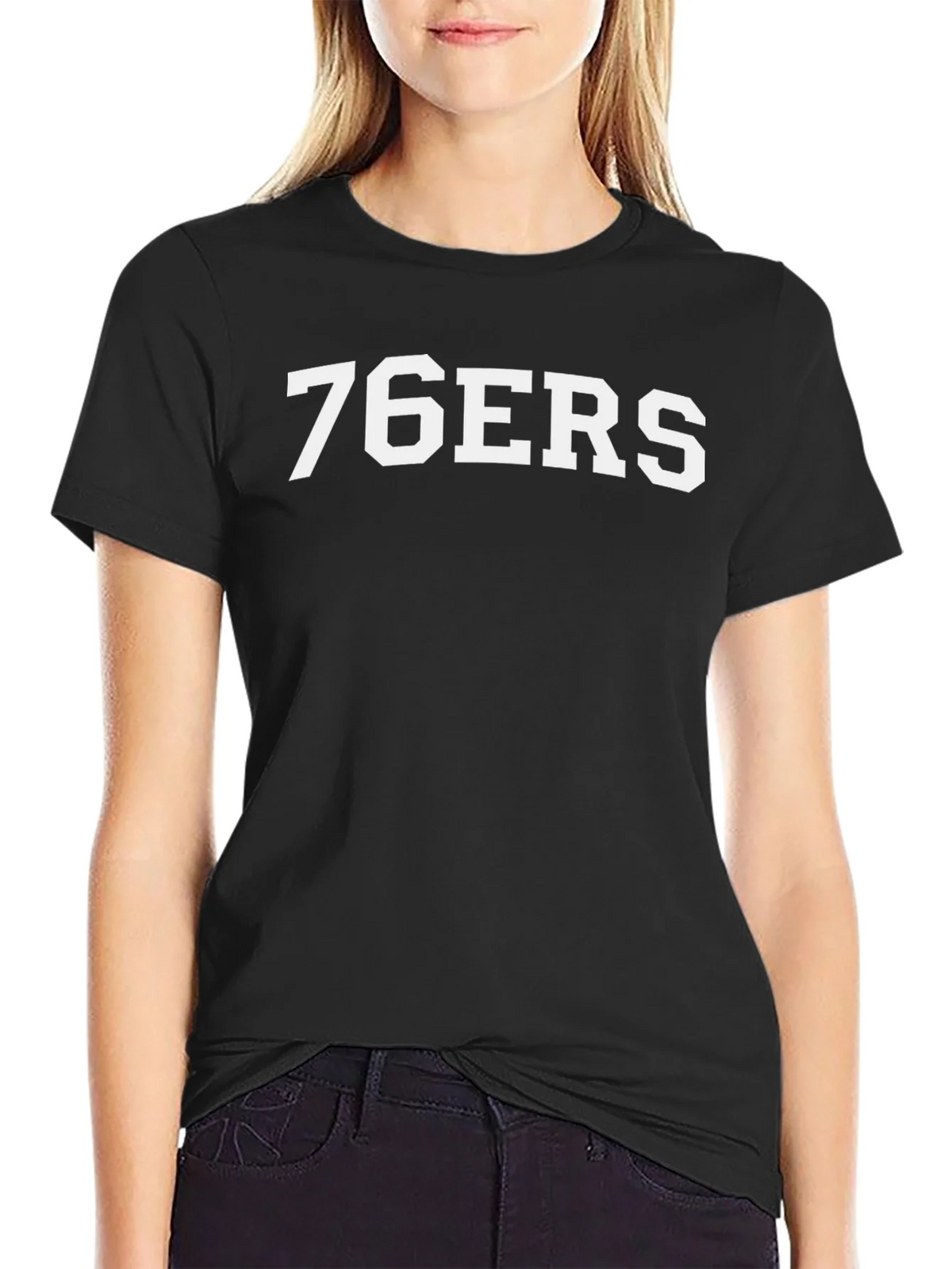 76ers Black Graphic Tee - Fan Apparel product image 5