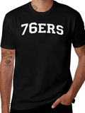 76ers Black Graphic Tee - Fan Apparel product image 1