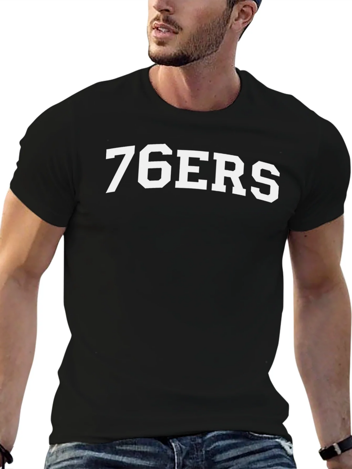 76ers Black Graphic Tee - Fan Apparel product image 9