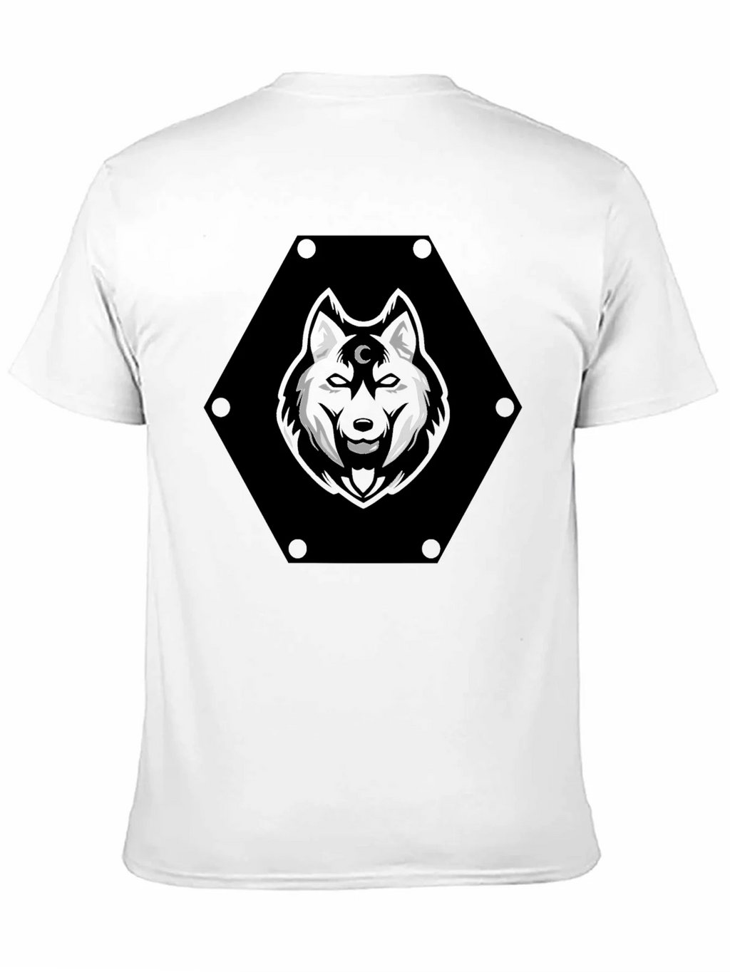 Mystic Wolf Graphic Tee - Black product image 2